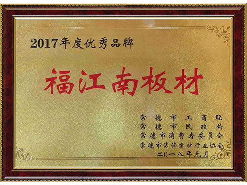 2017年度優(yōu)秀品牌 2017年度優(yōu)秀品牌